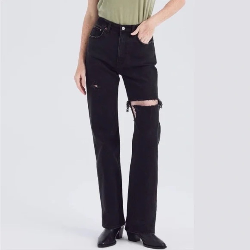 Abercrombie the 90s Relaxed Jean High Rise
